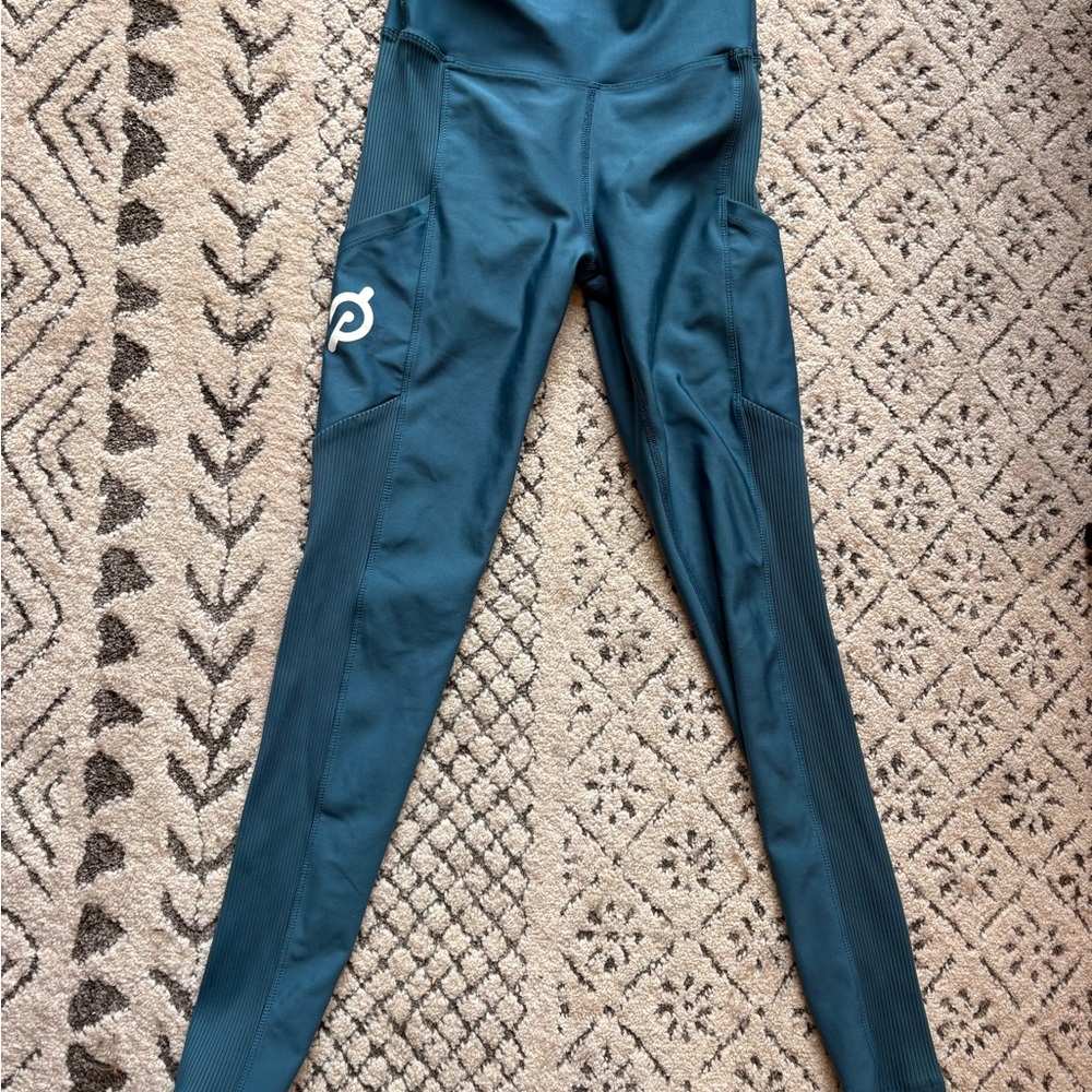 Peloton Teal Women's Leggings